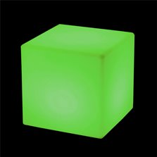 Image of Dynamic Illumination RGB LED Cube color changing 20"